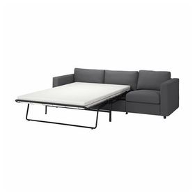 IKEA Vimle Hallarp Gri 3'lü Kanepe