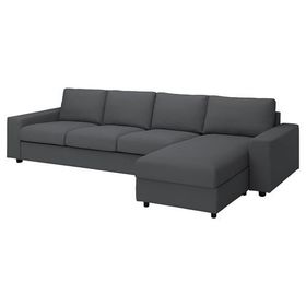 IKEA Vimle Hallarp Gri 3'lü Kanepe