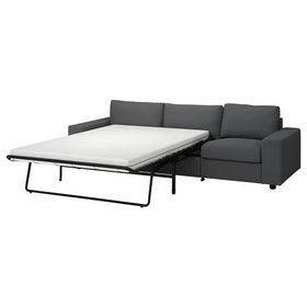 IKEA Vimle Hallarp Gri 3'lü Kanepe
