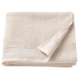 IKEA Vinarn 70x140 CM Açık Gri-Bej Banyo Havlusu