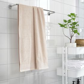 IKEA Vinarn 70x140 CM Açık Gri-Bej Banyo Havlusu