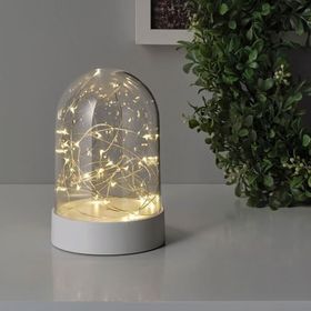 IKEA Vınterfest Beyaz 18 cm Led'li Dekoratif Aydınlatma