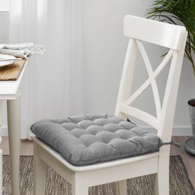 IKEA Vıppart Gri 38x38x6.5 cm Sandalye Minderi