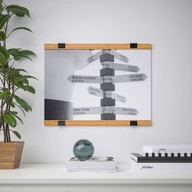 IKEA Visback Bambu 40 cm Poster Askısı