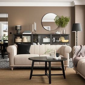 IKEA Viskafors Lejde Açık Bej 2'li Kanepe