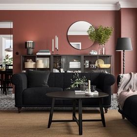 IKEA Viskafors Lejde Antrasit 2'li Kanepe