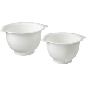 IKEA Vıspad Beyaz 2'li Karıştırma Kabı