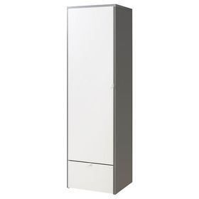 IKEA Visthus Gri Beyaz 63x59x216 cm Gardırop