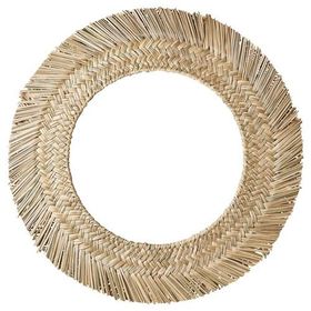 IKEA Vrıgstad 63 cm Saz El Yapımı Yuvarlak Ayna