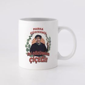 İki Gözümün Çiçeği Kupa Bardak