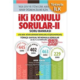 İki Konulu Sorular - 2 Soru Bankası - Sefer Yürük