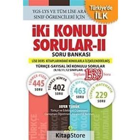 İki Konulu Sorular - 2 Soru Bankası - Sefer Yürük