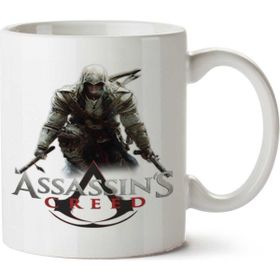 İki Tarafı Baskılı Assassin's Greed Çizgi Kupa