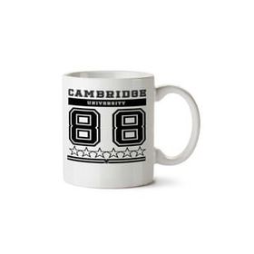 İki Tarafı Baskılı Cambrıdge Unıversıty Kupa