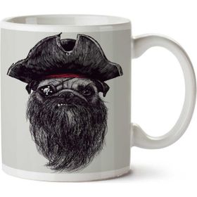 İki Tarafı Baskılı Capt. Blackbone The Pugrate Kupa