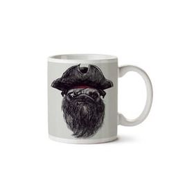 İki Tarafı Baskılı Capt. Blackbone The Pugrate Kupa