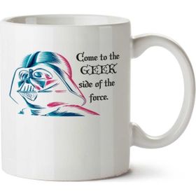 İki Tarafı Baskılı Come To The Geek Star Wars Vader Kupa