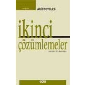 İkinci Çözümlemeler - Aristoteles