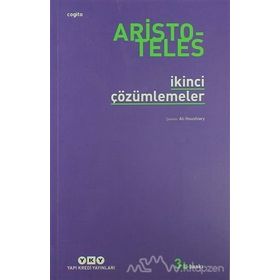İkinci Çözümlemeler - Aristoteles