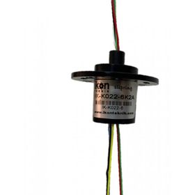 İkon 22 mm 6 Kanal 2 Amper Kapsül Slip Ring Döner Konnektör
