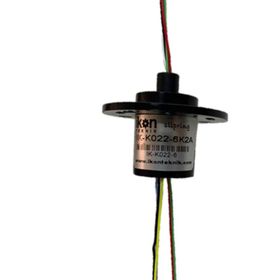 İkon 22 mm 6 Kanal 2 Amper Kapsül Slip Ring Döner Konnektör