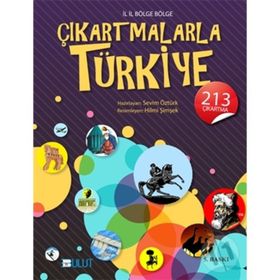 İL İL BÖLGE BÖLGE ÇIKARTMALARLA TÜRKIYE - GENEL