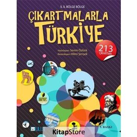 İL İL BÖLGE BÖLGE ÇIKARTMALARLA TÜRKIYE - GENEL