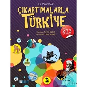 İL İL BÖLGE BÖLGE ÇIKARTMALARLA TÜRKIYE - GENEL