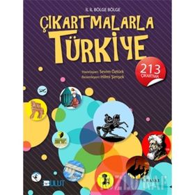 İL İL BÖLGE BÖLGE ÇIKARTMALARLA TÜRKIYE - GENEL