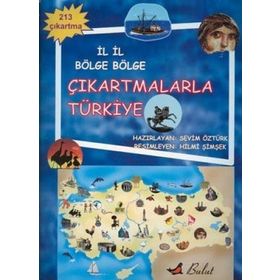 İL İL BÖLGE BÖLGE ÇIKARTMALARLA TÜRKIYE - GENEL