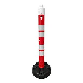 İleri Trafik 110x1200 mm Dubalı Uyarı Dikmesi