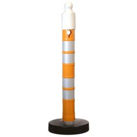 İleri Trafik 110x1200 mm Dubalı Uyarı Dikmesi
