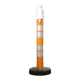 İleri Trafik 110x1200 mm Reflektifli Dubalı Uyarı Dikmesi