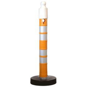İleri Trafik 110x1200 mm Reflektifli Dubalı Uyarı Dikmesi