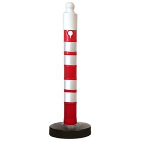İleri Trafik 110x1200 mm Reflektifli Dubalı Uyarı Dikmesi