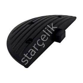 İleri Trafik 15 x 30 x 4 cm Kauçuk Hız Kesici Kapağı Yol Kasisi