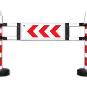 İleri Trafik 1800x1200 mm Dubalı Uyarı Levhalı Bariyer