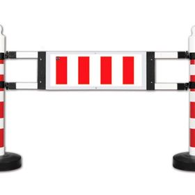 İleri Trafik 1800x1200 mm Dubalı Uyarı Levhalı Bariyer