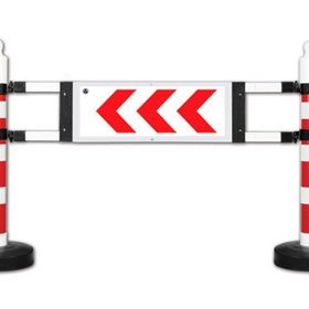 İleri Trafik 1800x1200 mm Dubalı Uyarı Levhalı Bariyer