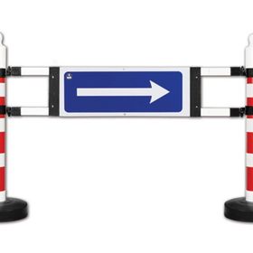 İleri Trafik 1800x1200 mm Dubalı Uyarı Levhalı Bariyer