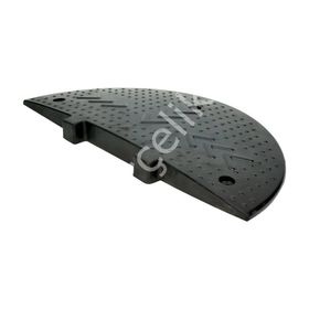 İleri Trafik 50 x 25 x 4,5 cm Kauçuk Hız Kesici Yol Kasisi Kapağı