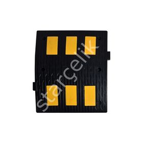İleri Trafik 50 x 40 x 4,5 cm Kauçuk Hız Kesici Yol Kasisi Kapağı