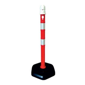İleri Trafik 63x1000 mm Reflektifli Dubalı Uyarı Dikmesi