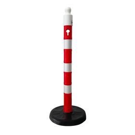 İleri Trafik 80x1100 mm Reflektifli Dubalı Uyarı Dikmesi