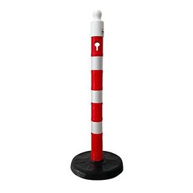 İleri Trafik 80x1100 mm Reflektifli Dubalı Uyarı Dikmesi