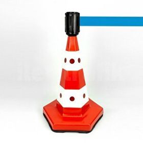 İleri Trafik Delinatör Koni ve Dikme İçin İkaz Şeritli Mekanizma