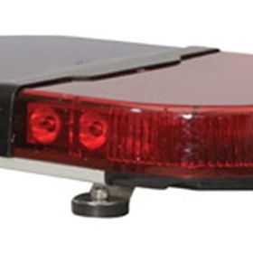 İleri Trafik E-1151 Expert Mıknatıslı Şeffaf Cam Mini Kırmızı Mavi Tepe Lambası