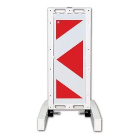 İleri Trafik Katlanır 420x1100 mm Uyarı Levhalı Bariyer