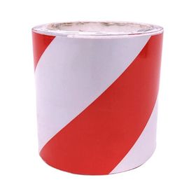 İleri Trafik Kırmızı 10 cm x 10 m Beyaz Reflektif Bant