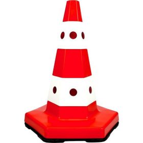 İleri Trafik Klasik Kedi Gözlü 10 Adet 50 cm Trafik Dubası